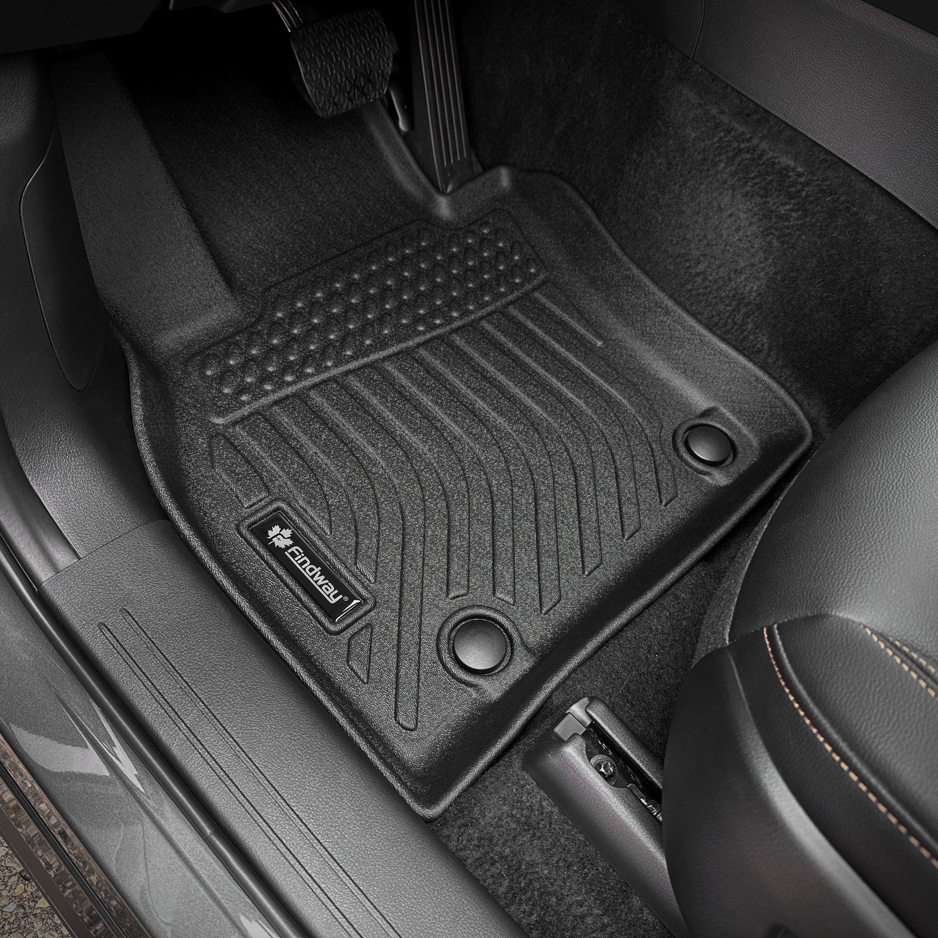 Findway F100 3D Car Floor Mat / Liner (1st Row, 2nd Row & 3rd Row) for 2024-2026 Mazda CX-90 MHEV / PHEV 6/7-Seater without 2nd Row Console - 4030AN - Image 2