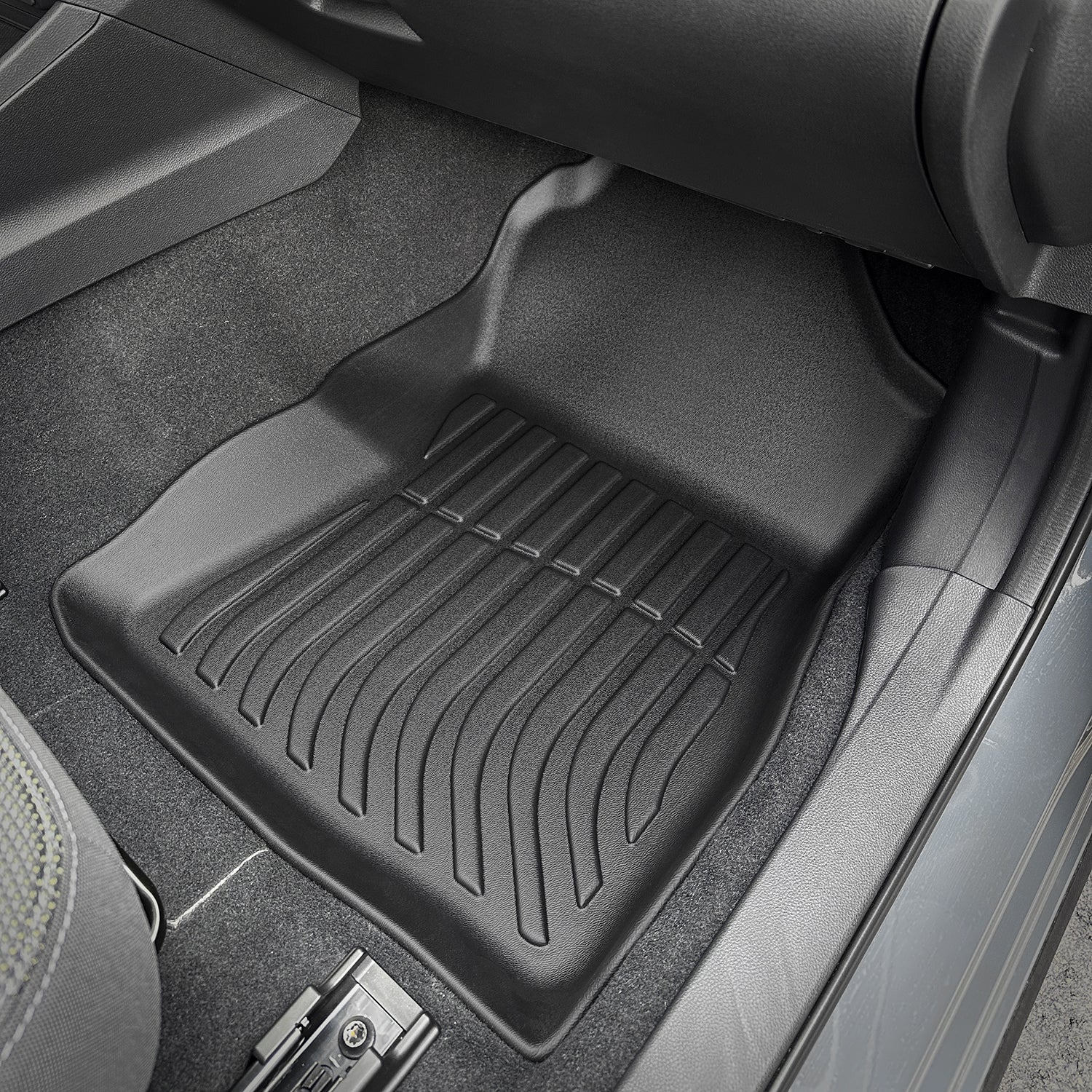 Findway F100 3D Car Floor Mat / Liner (1st Row & 2nd Row) for 2024-2026 Subaru Crosstrek / 2024-2026 Subaru Impreza - 60220N - Image 3