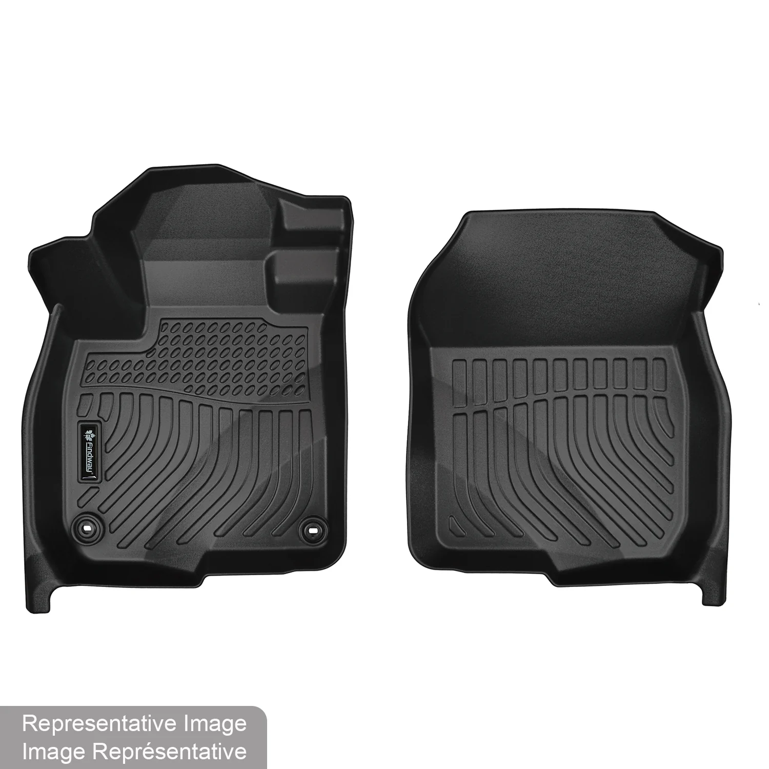 Findway F100 3D Car Floor Mat / Liner (1st Row) for 2006-2015 Mazda MX-5 Miata - 40071N