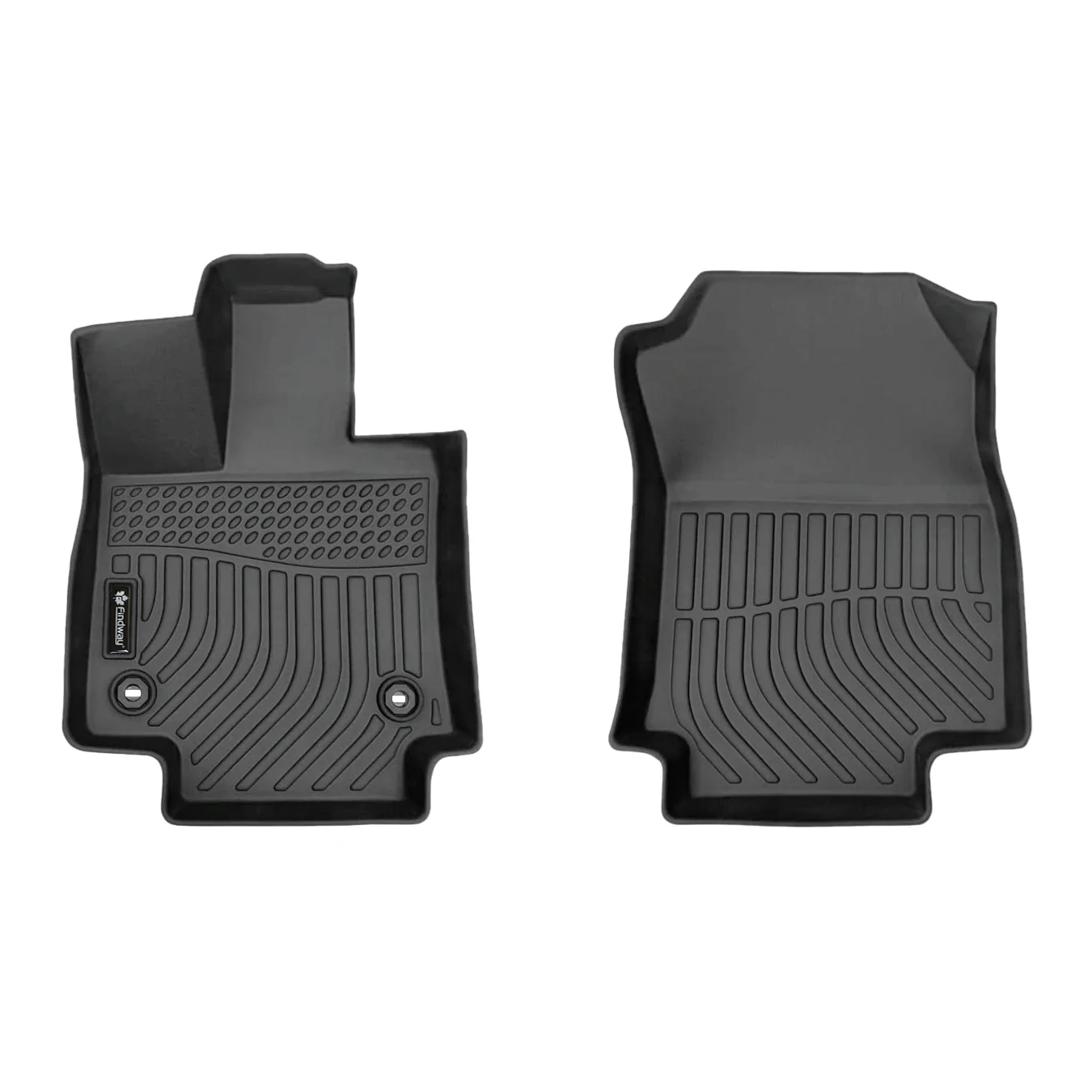 Findway F100 3D Car Floor Mat / Liner (1st Row) for 2019-2025 Toyota RAV4 / 2019-2025 RAV4 Hybrid / 2021-2025 RAV4 Prime / 2021-2025 Toyota Venza Hybrid - 62311N