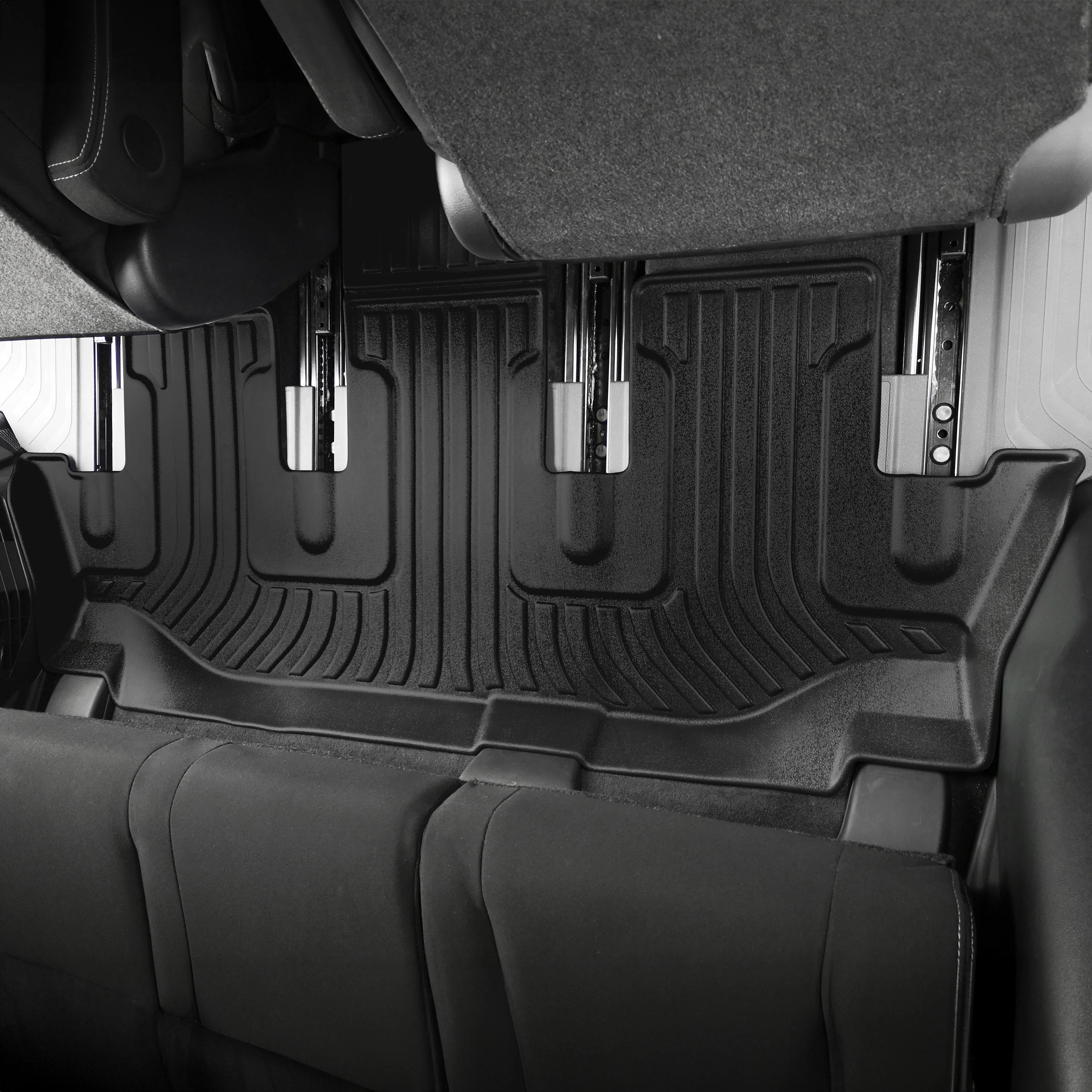 Findway F100 3D Car Floor Mat / Liner (1st Row, 2nd Row & 3rd Row) for 2019-2026 Subaru Ascent with 2nd Row Bucket Seating (7-Seater) - 6019AN - Image 5