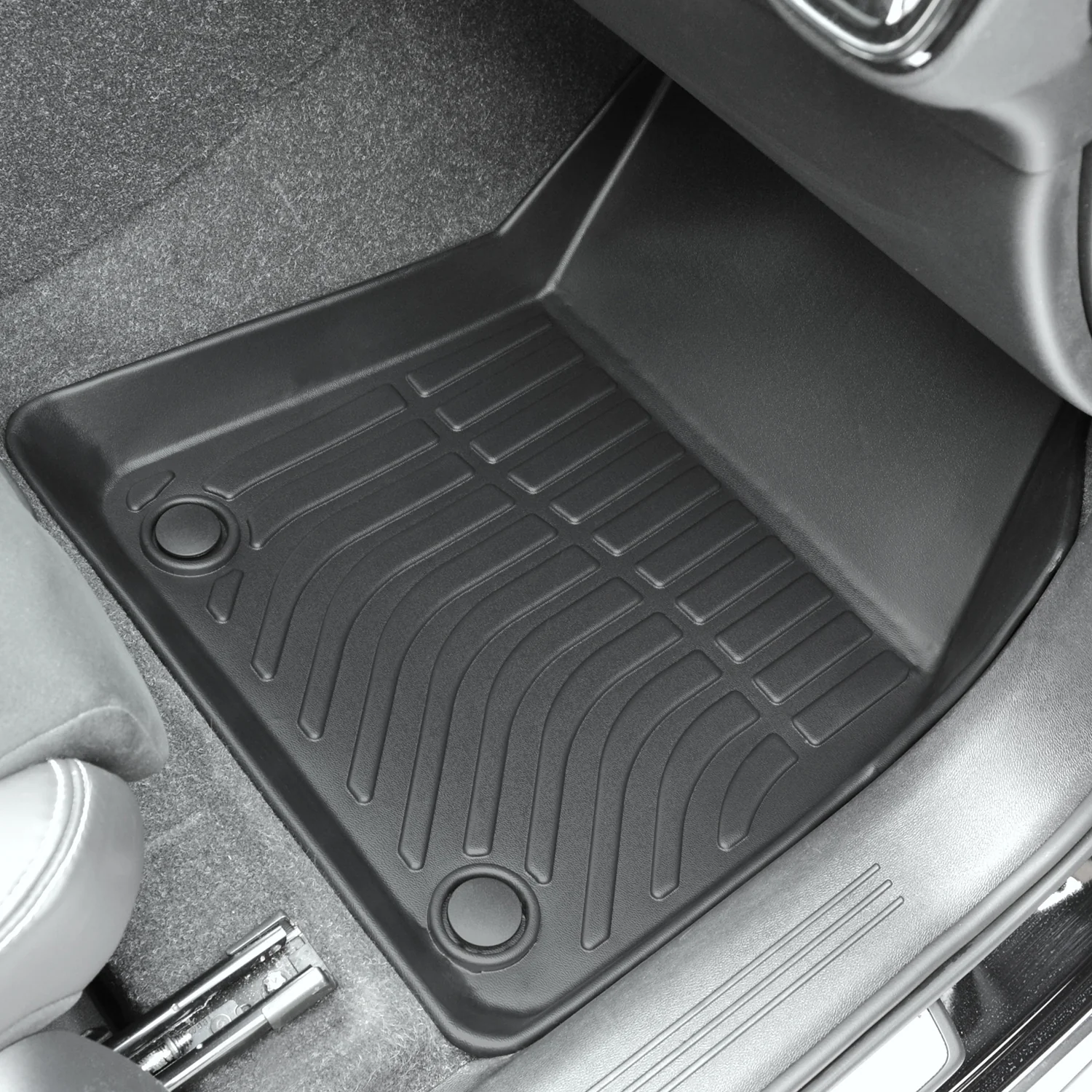 Findway F100 3D Car Floor Mat / Liner (1st Row & 2nd Row) for 2019-2026 Volvo XC40 - 68100N - Image 2