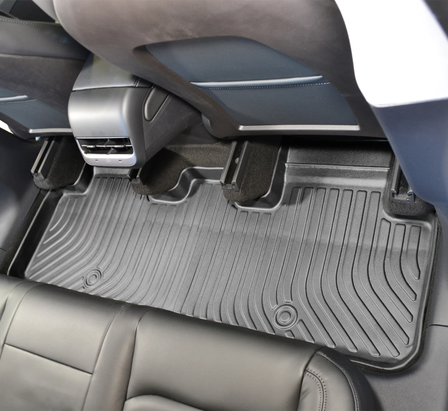 Findway F100 3D Car Floor Mat / Liner (1st Row & 2nd Row) for 2020-2022 Tesla Model Y - 65020N - Image 3