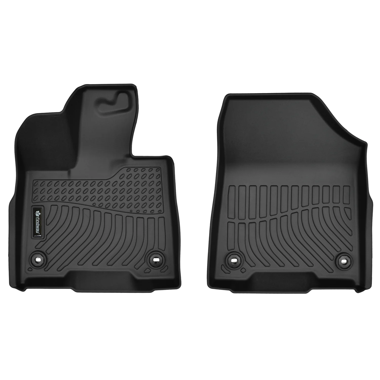 Findway F100 3D Car Floor Mat / Liner (1st Row) for 2021-2026 Toyota Sienna  Hybrid / Non-Hybrid - 62431N