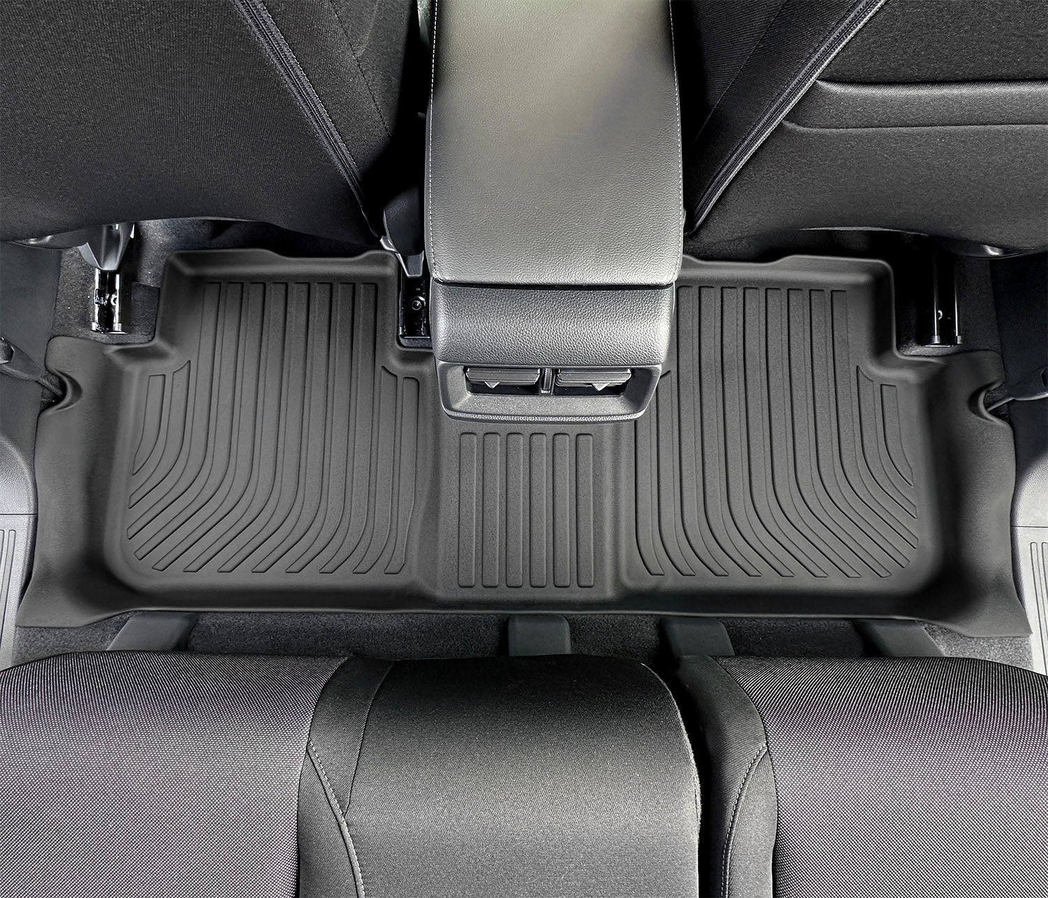 Findway F100 3D Car Floor Mat / Liner (1st Row & 2nd Row) for 2023-2026 Honda CR-V / 2023-2026 Honda CR-V Hybrid - 26330N - Image 5