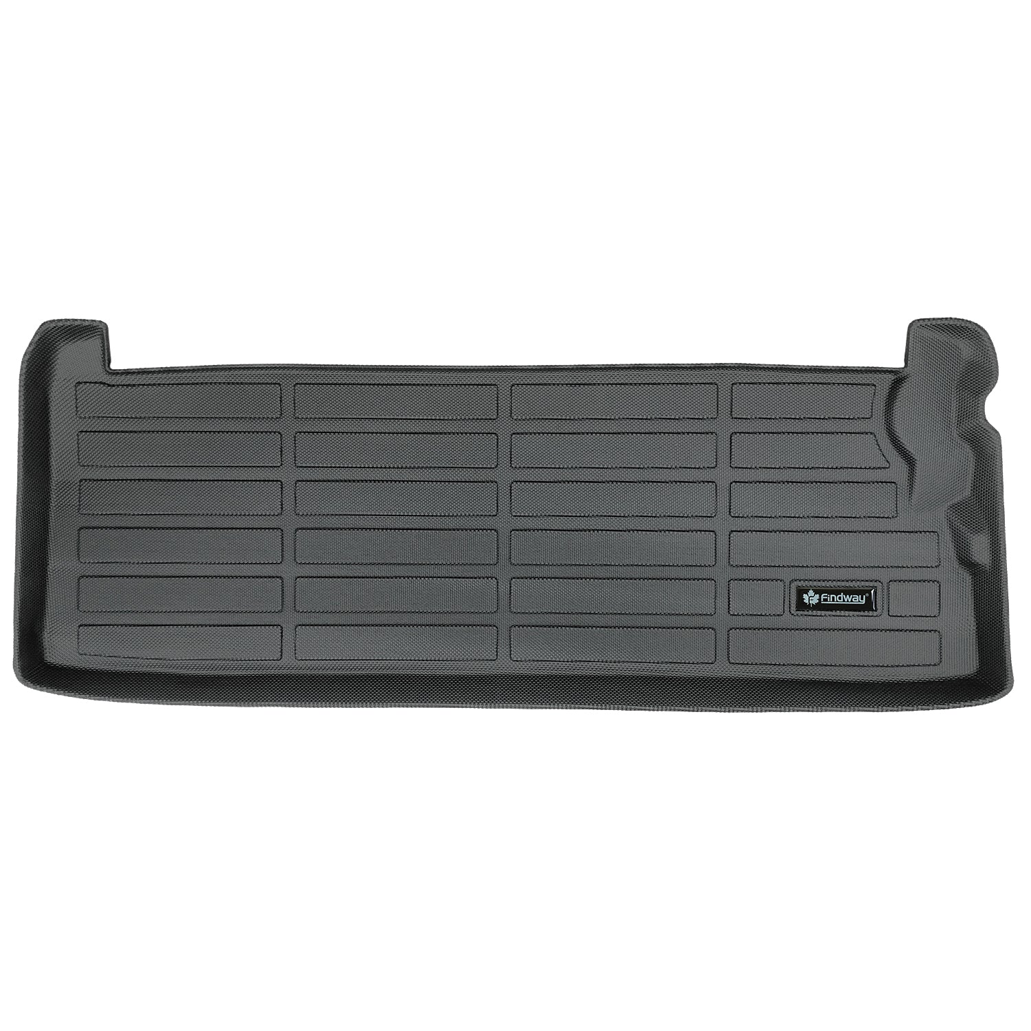 Findway R100 3D Cargo Liner for 2021-2025 Toyota Sienna Behind 3rd Row Seating without Spare Tire in Trunk - 62432P