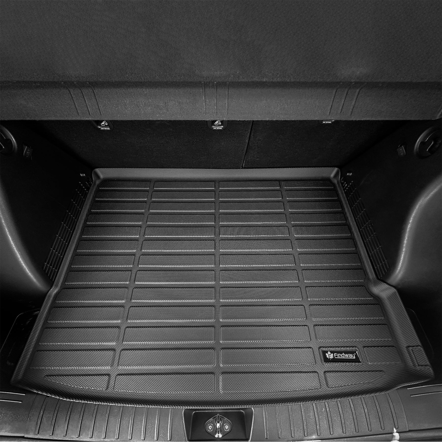 Findway R100 3D Cargo Liner for 2024-2025 Hyundai Kona (including N Series) / 2024-2026 Kona EV Cargo Tray in the Upper Position - 28560P - Image 2