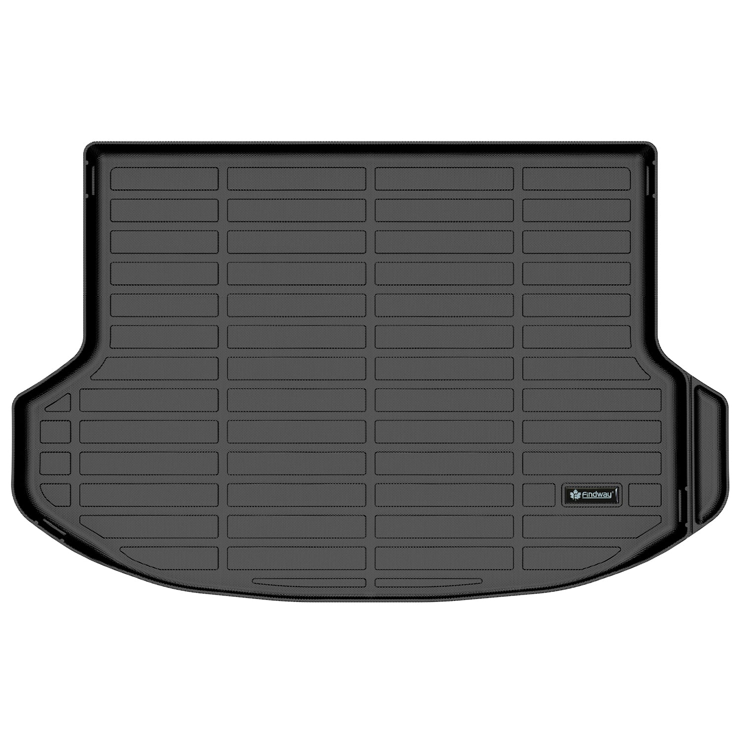 Findway R100 3D Cargo Liner for 2024-2026 Kia Seltos LX / EX without Speaker in Trunk (Cargo Tray in the Upper Position) - 34450P
